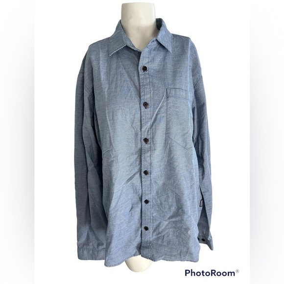 Patagonia Organic Cotton Slub Poplin Shirt NWT - Picture 1 of 6